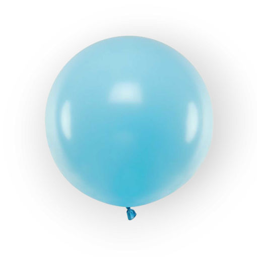 Picture of LATEX BALLOONS PASTEL BLUE 24 INCH
